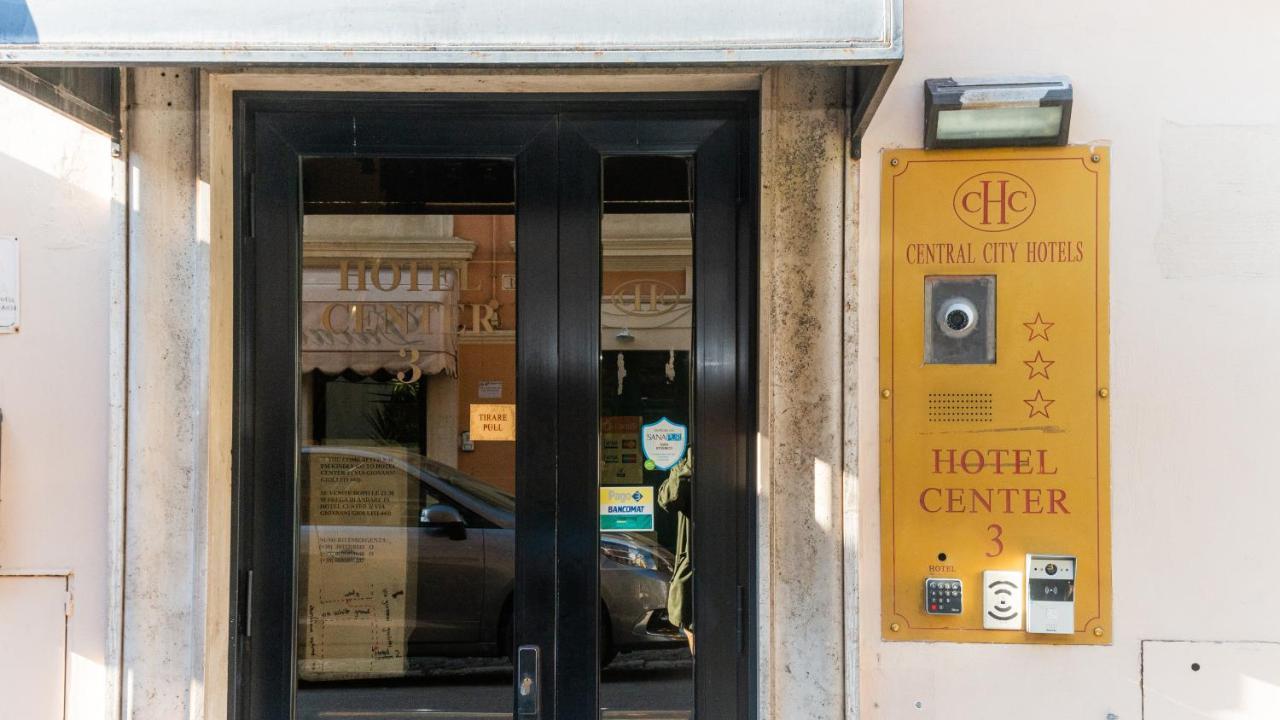 רומא Hotel Center 3 מראה חיצוני תמונה